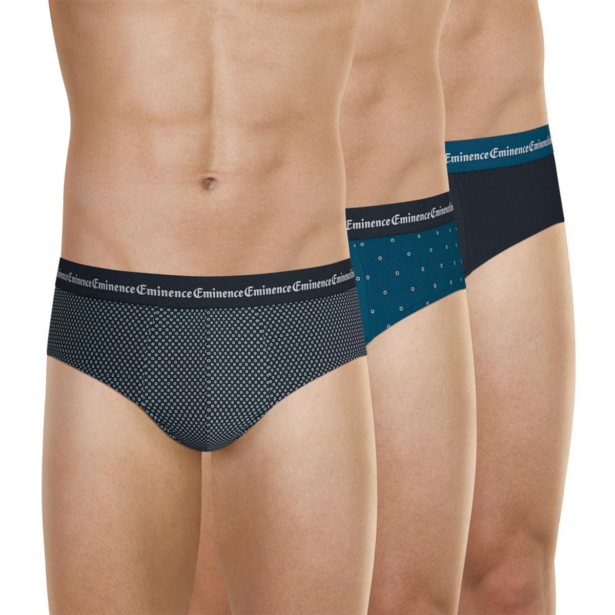 Lot de 3 slips homme Business Print Eminence