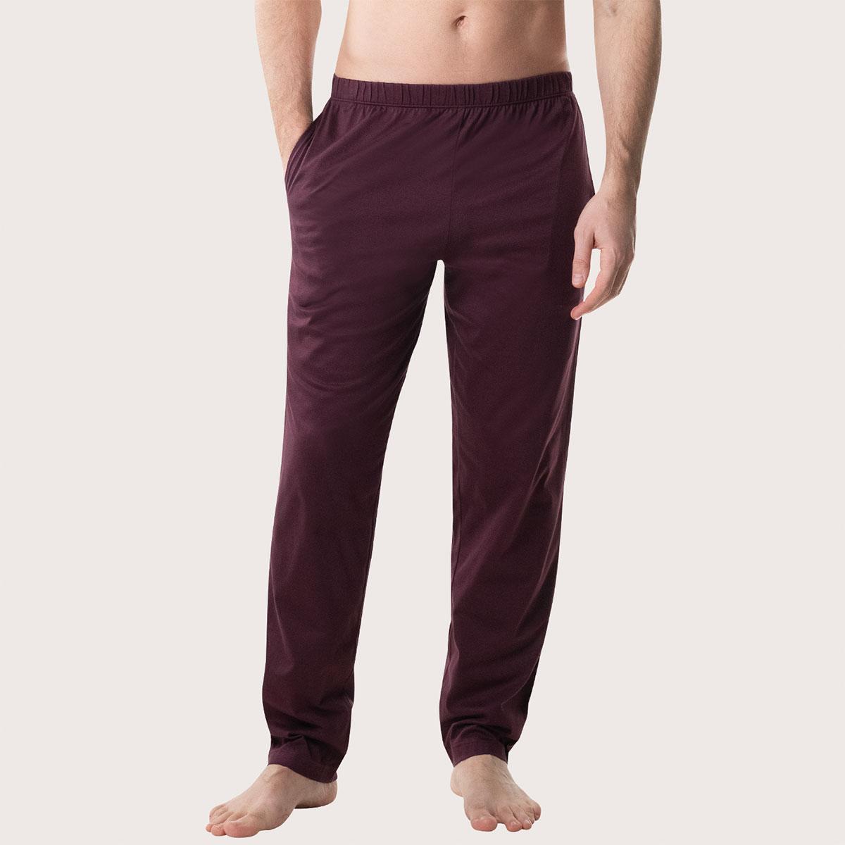 Pyjama long col V homme Mercerise Eminence