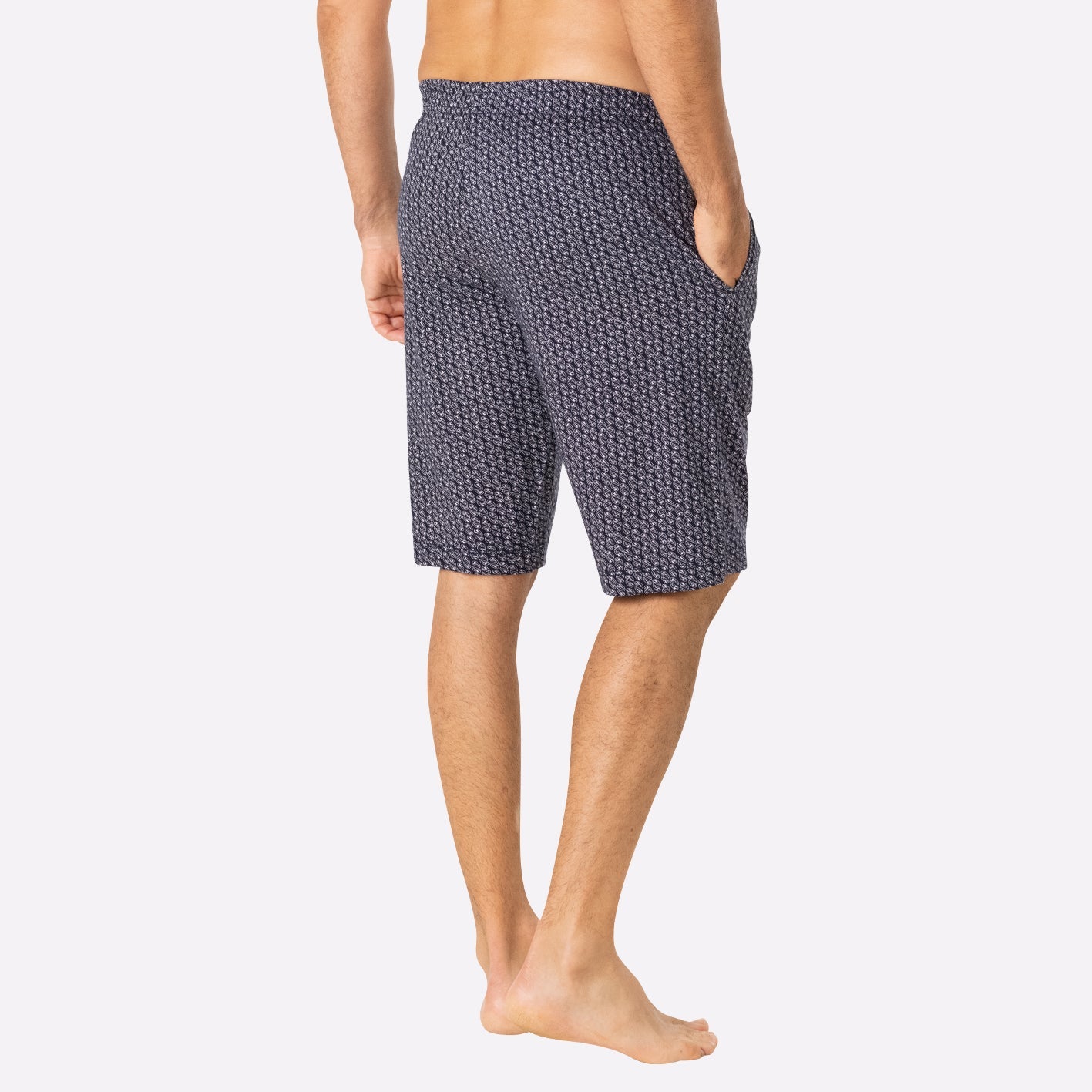 Pantalon De Pyjama Court Homme Grande Taille – Coton Léger, Coupe Baggy, Pour été, Nuit Ou Plage - 10
