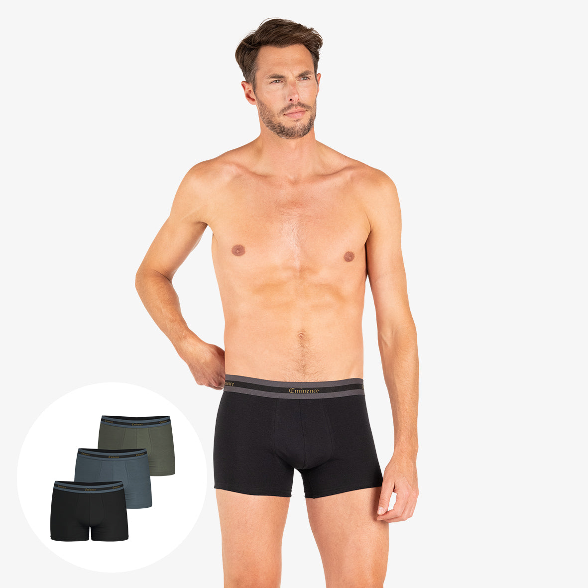 Lot de 3 boxers homme Edition limitée Noël Eminence