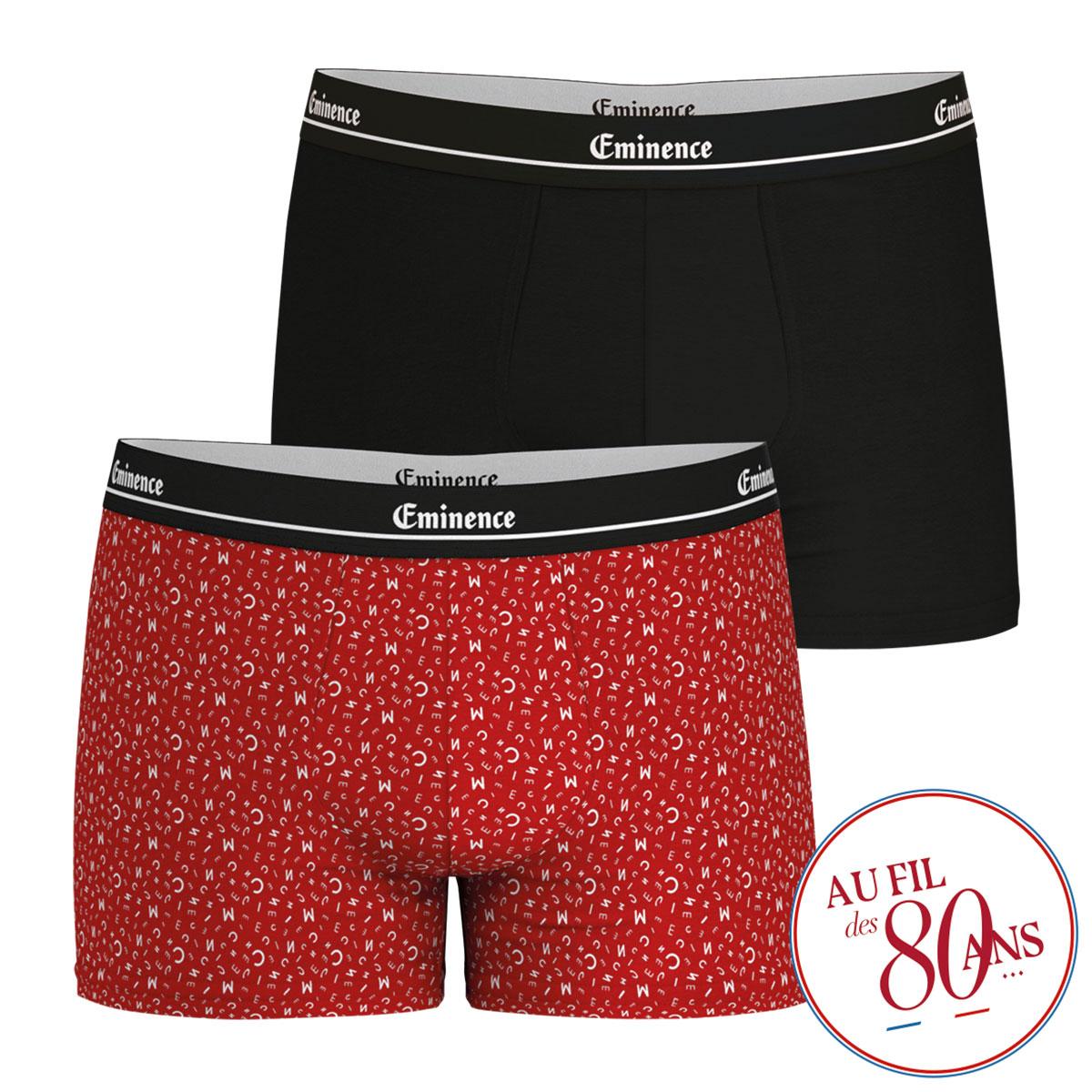 Lot de 2 boxers homme Swing édition limitée 80 ans Eminence