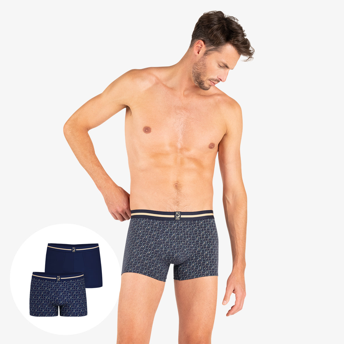 Lot de 2 boxers homme SmileyWorld® I Eminence