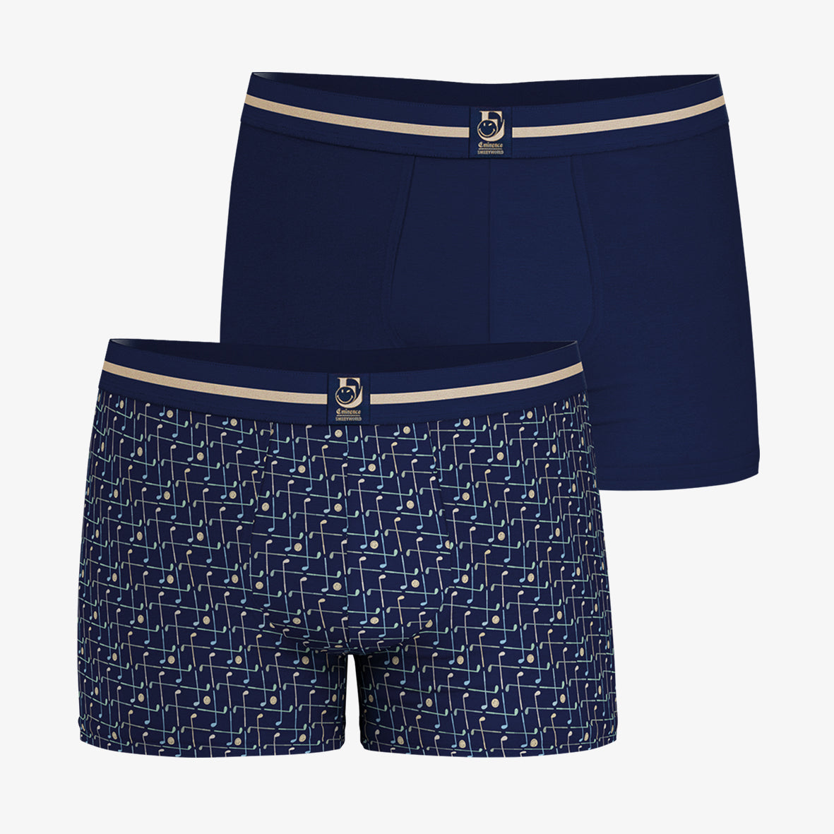 Lot de 2 boxers homme SmileyWorld® I Eminence