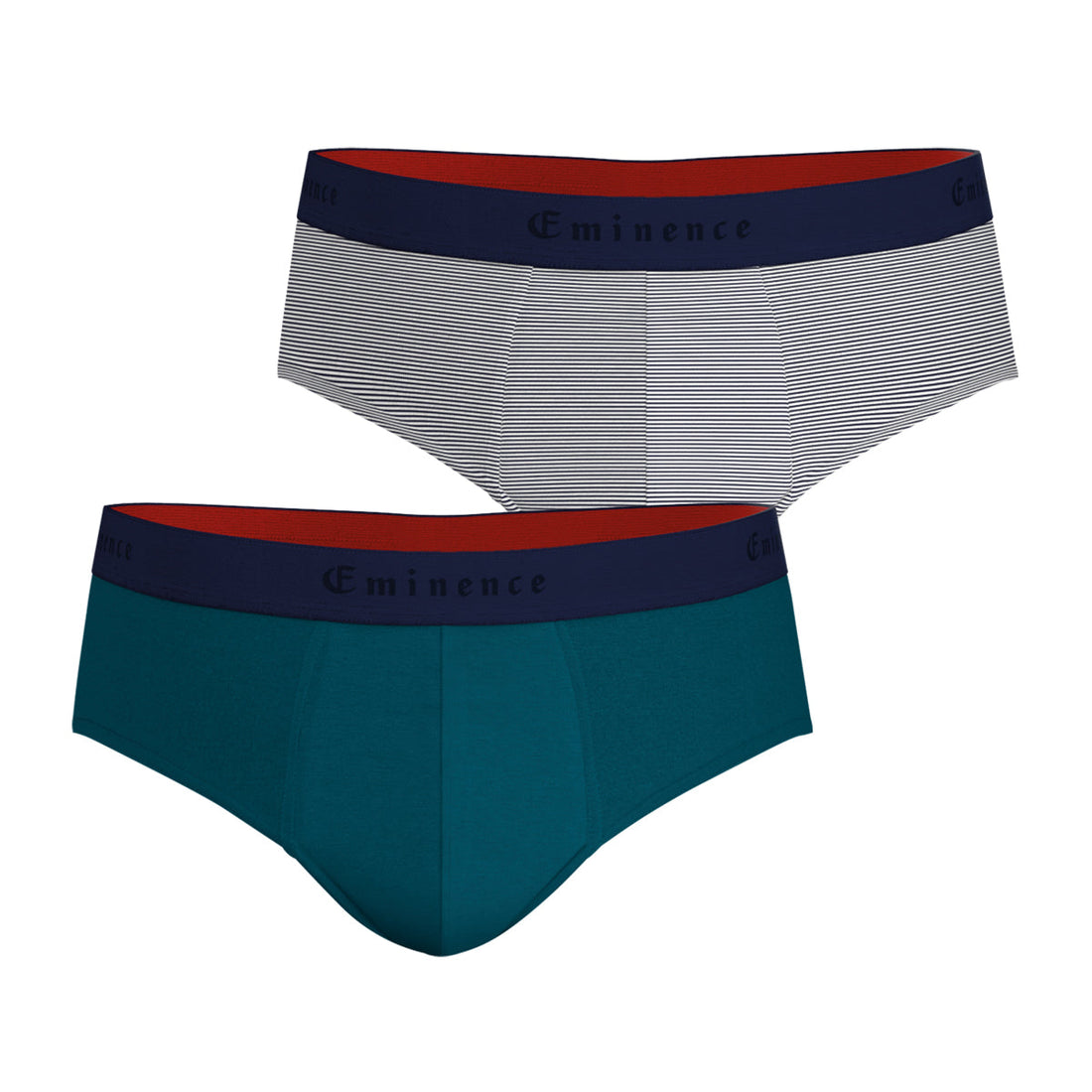 Lot De 3 Slips Homme Eminence Business - Coton Élasthanne - Confortable, Maintien Doublé - Label Oeko-Tex
