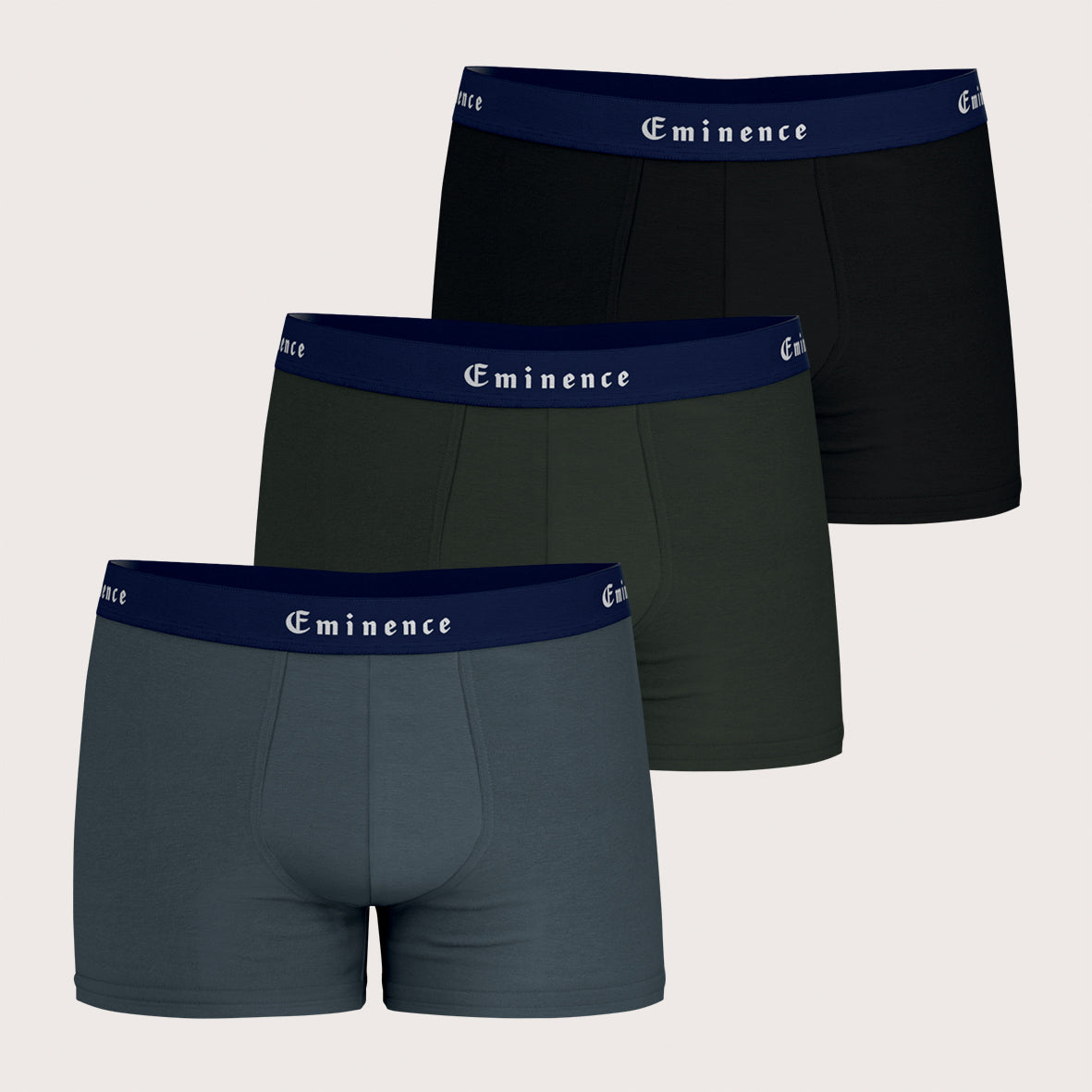 Lot de 3 boxers homme Fait en France Eminence