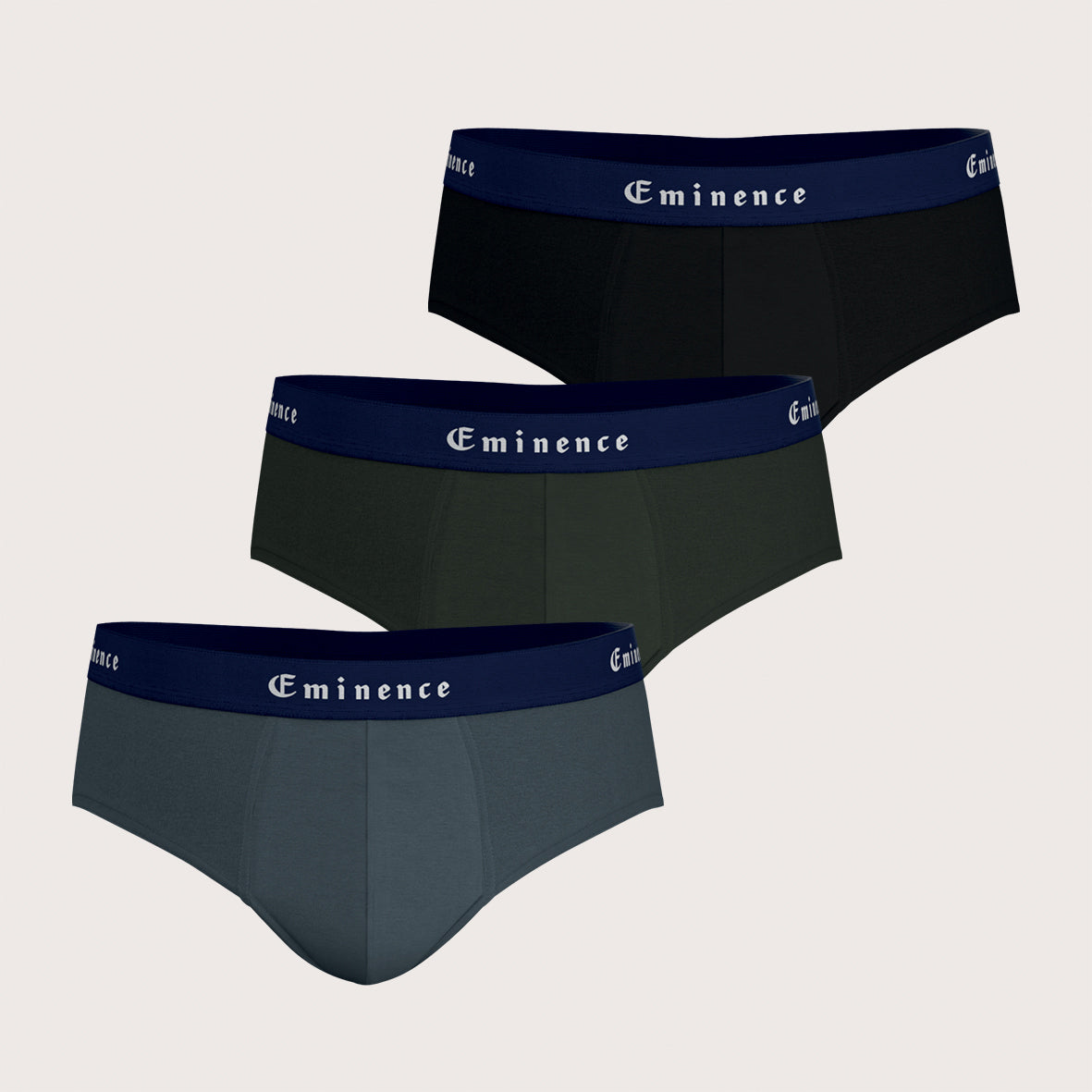 Lot de 3 slips homme Fait en France Eminence