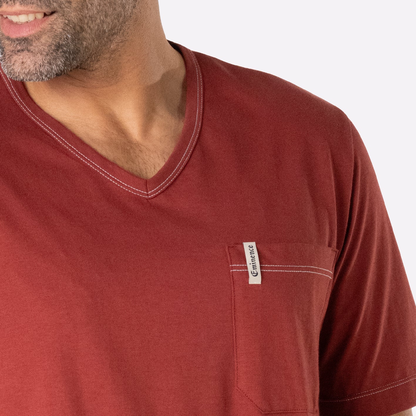 Pyjama court homme coton issu de l'agriculture biologique Eminence