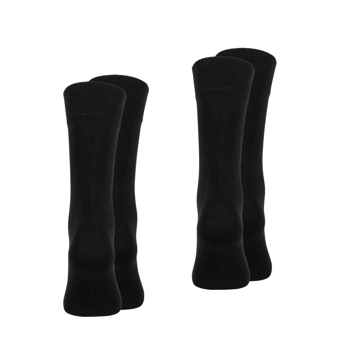 Lot de 2 paires de chaussettes mi-hautes homme Essentiels coton peigné Eminence