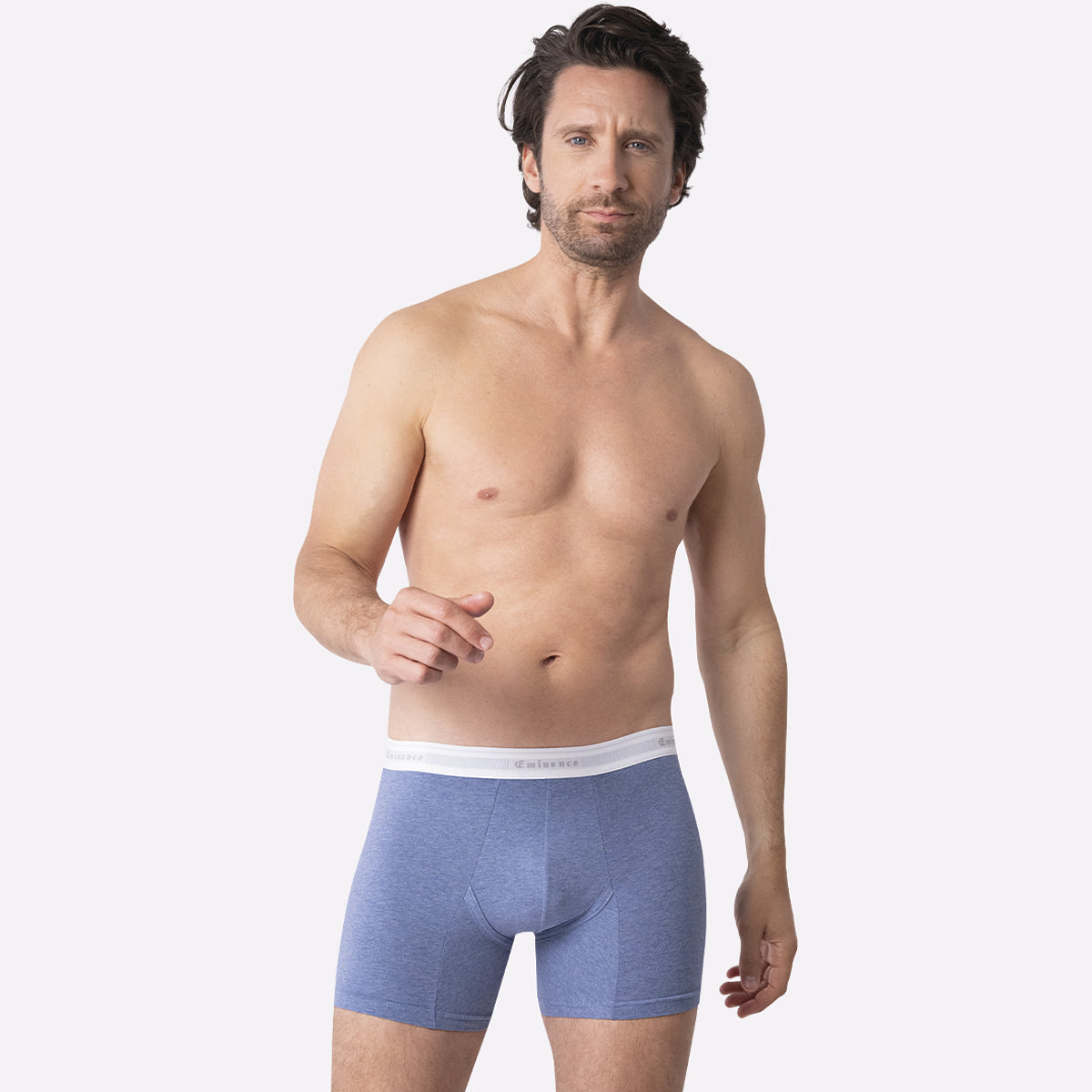 Lot de 2 boxers homme Tailor Coton bio Eminence