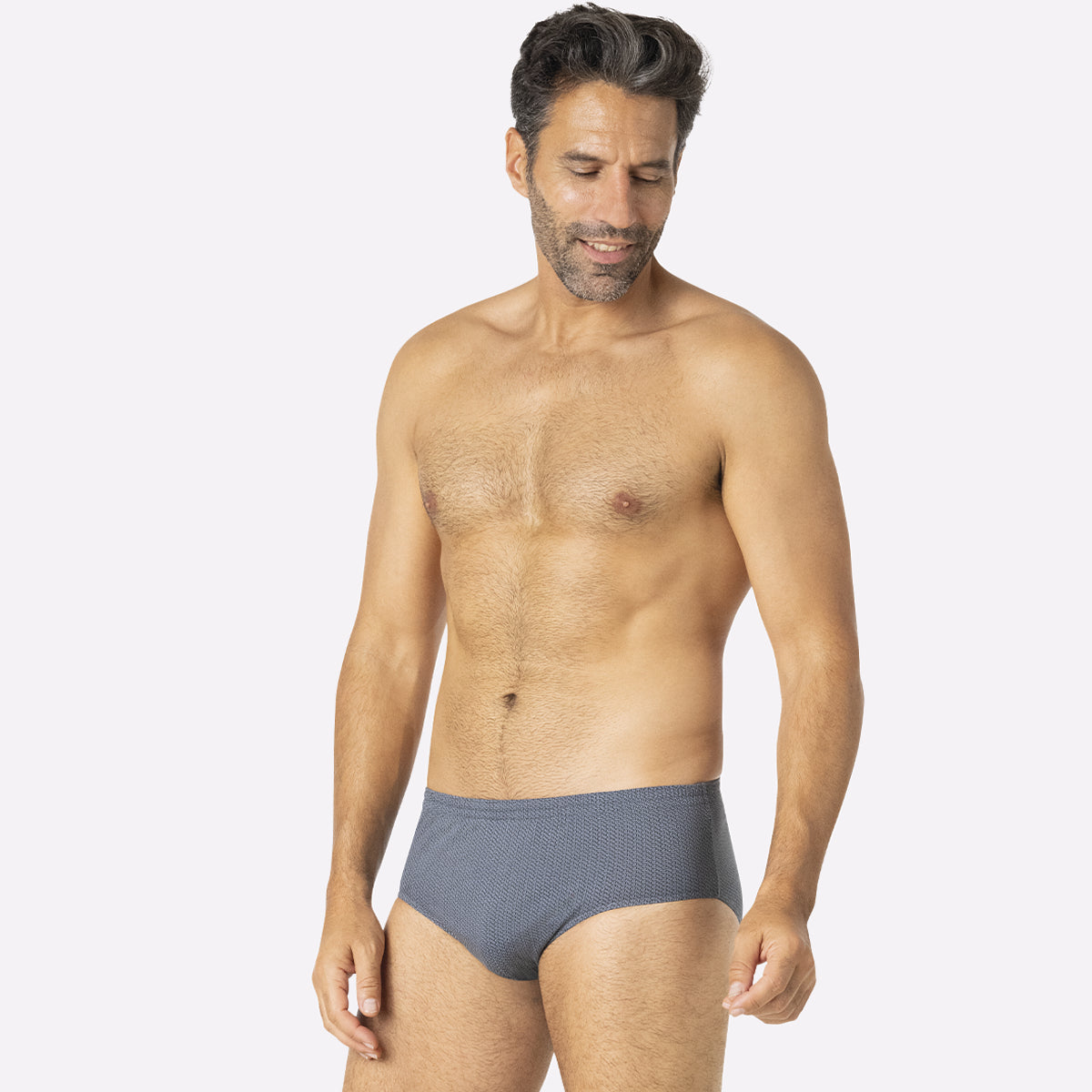 Lot de 3 slips taille haute fermé homme Trio Fantaisie Eminence