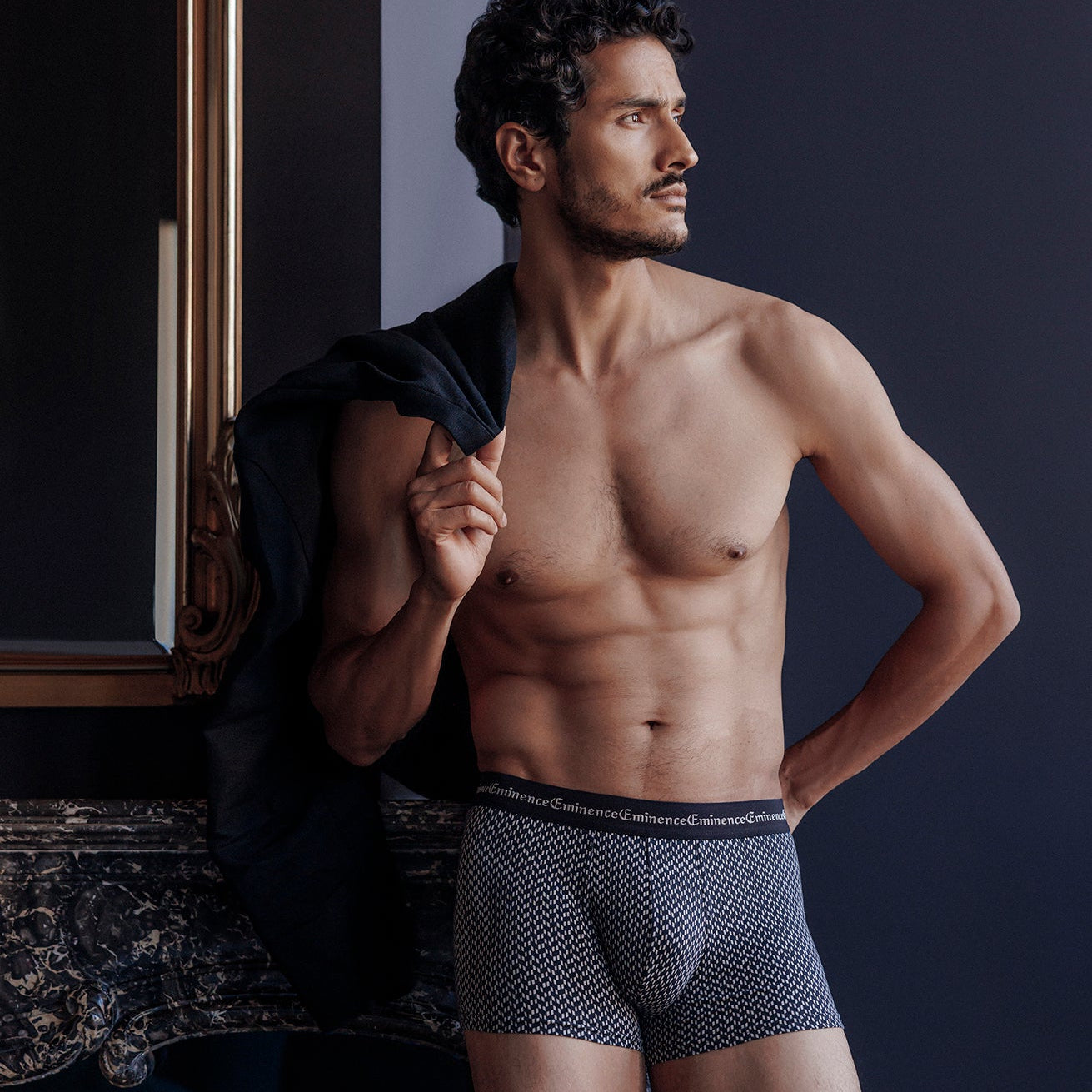 Lot de 3 boxers homme Business Print Eminence