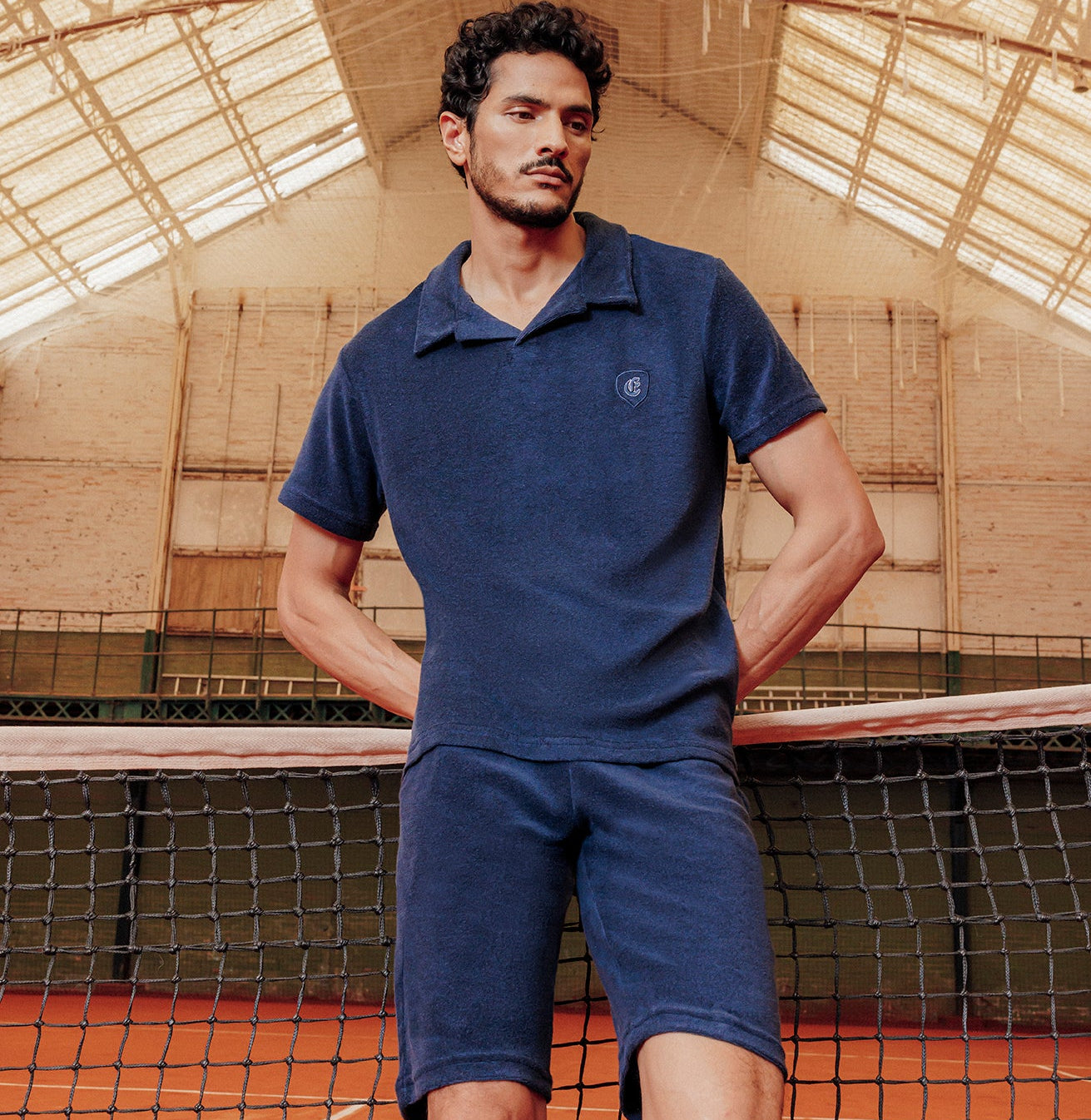 Pyjama court homme Eponge Eminence