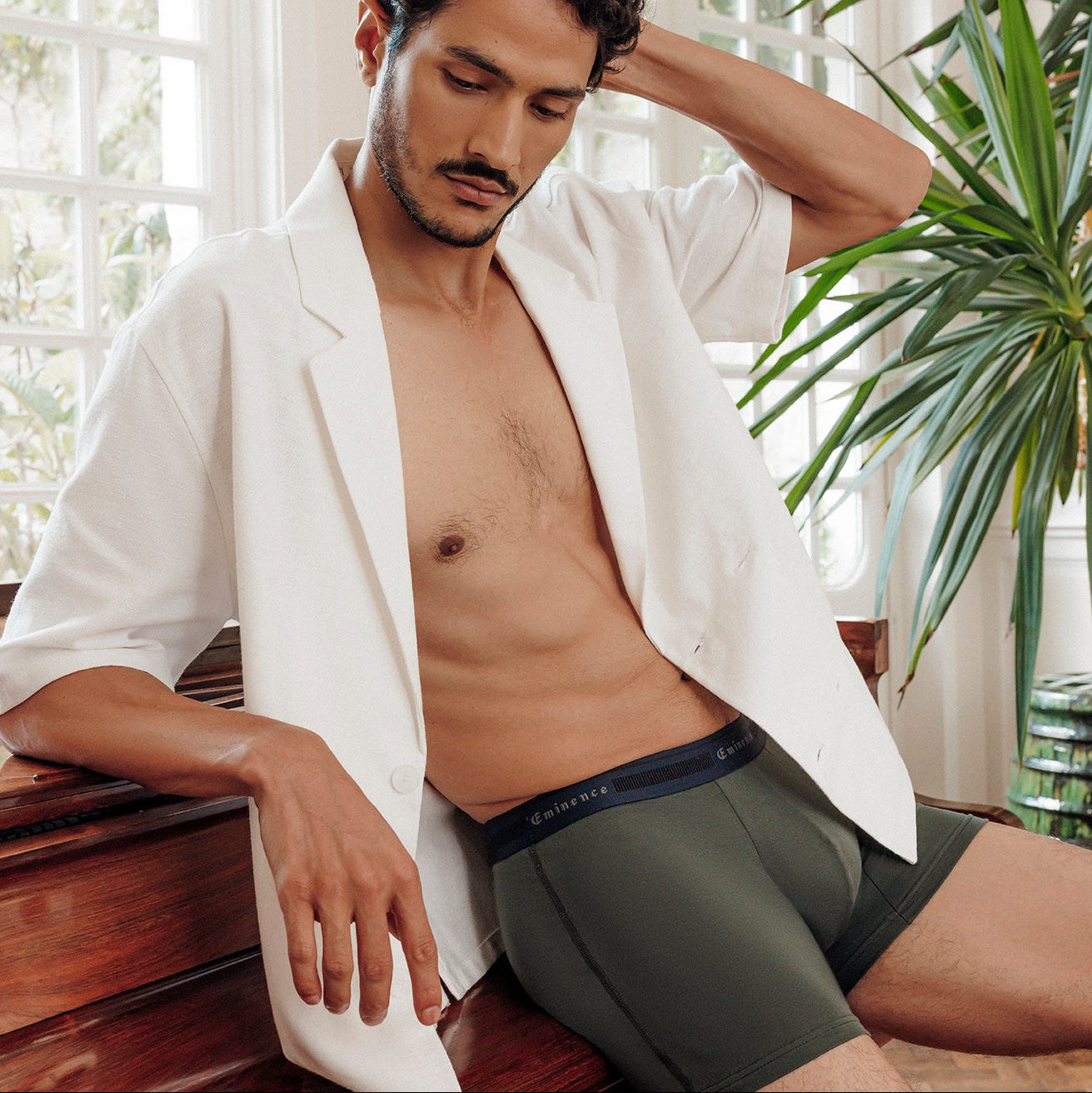 Lot de 3 boxers homme Tailor Bio Eminence