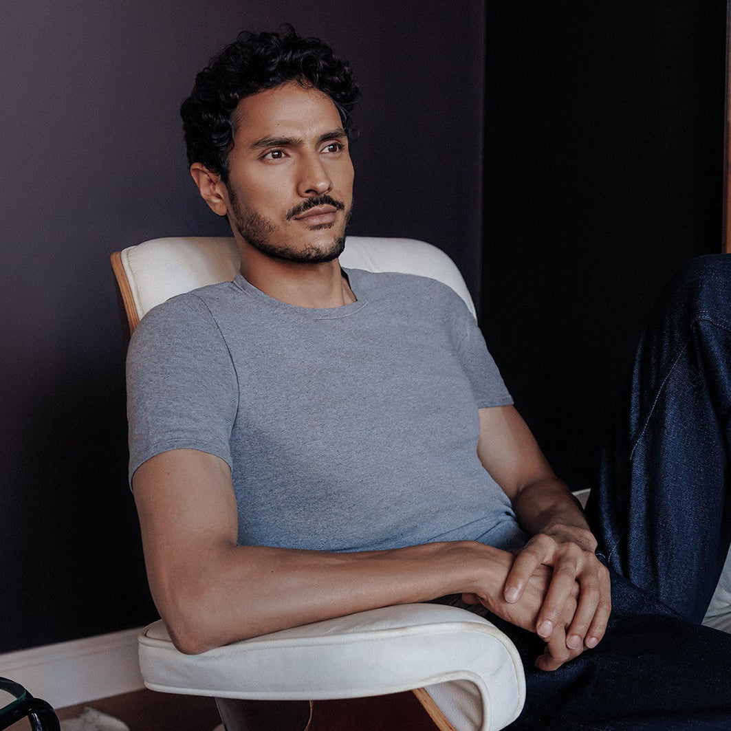 Tee-shirt col rond Pur coton Premium Eminence